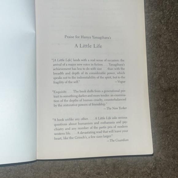 A Little Life By: Hanya Yanagihara - Picture 4 of 4